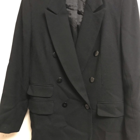 Gianni petite black double breasted jacket - Picture 9 of 9